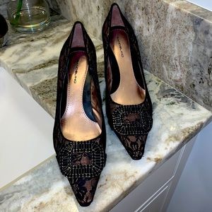 Bandolino Lace Heels